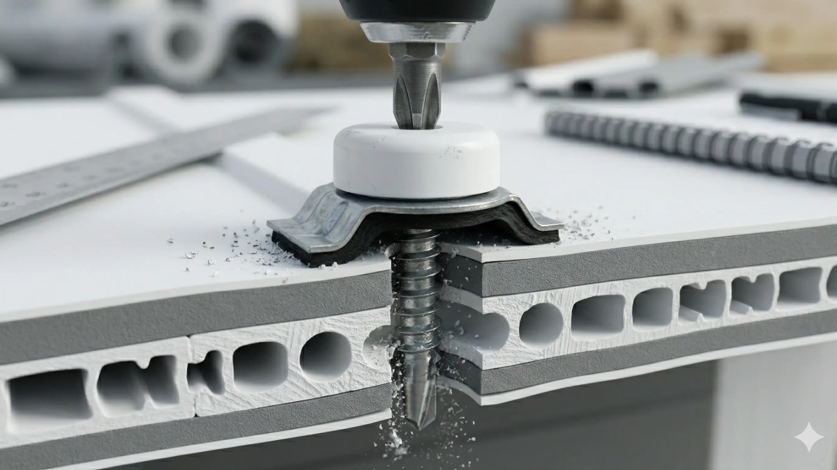 Baut Drilling Atap UPVC: Fungsi, Kebutuhan, dan Cara Hitung yang Benar
