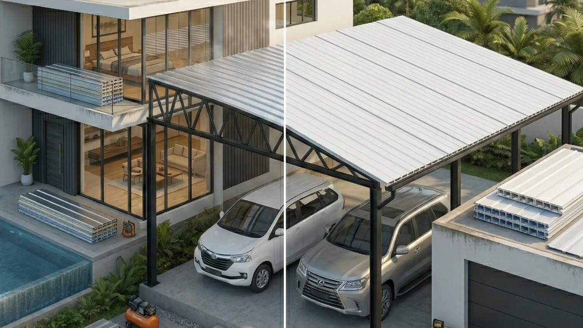 Keunggulan Menggunakan uPVC Rooftop Dibandingkan Spandek untuk Bangunan Anda